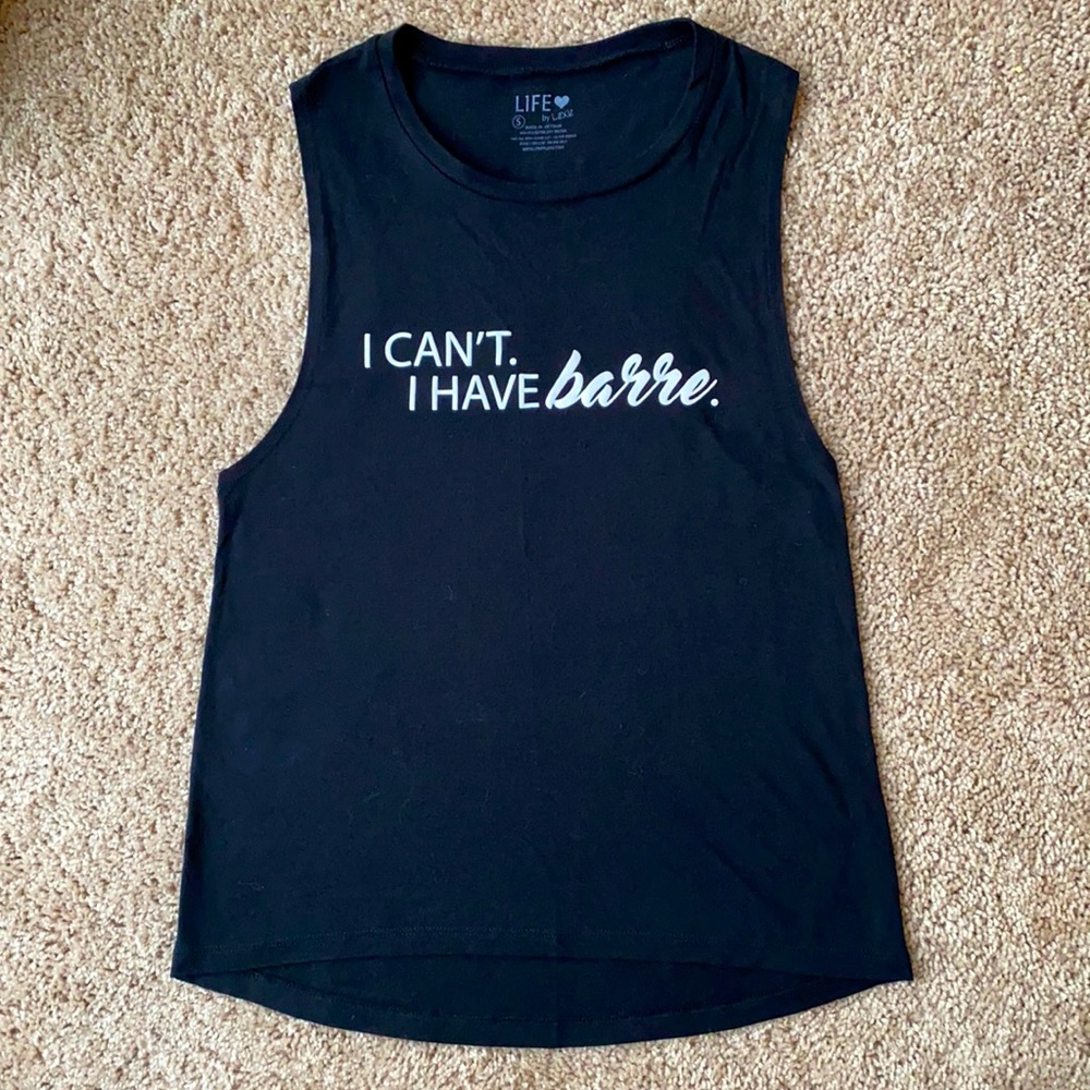 Barre Tank Top S